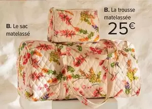 Le Sac Matelassé , La Trousse Matelassée offre à 25€ sur Linvosges