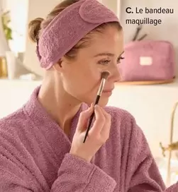Le Bandeau Maquillage offre sur Linvosges