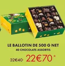 Le Ballotin  offre à 22,7€ sur Jeff de Bruges