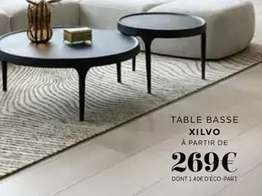 Table Basse Xilvo offre à 269€ sur Xooon