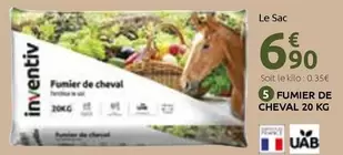 Inventiv - Fumier De Cheval 20kg offre à 6,9€ sur Mr Bricolage