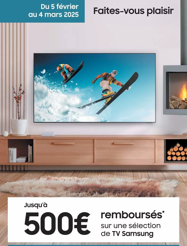 Mars - Sur Une Sélection De Tv Samsung offre sur MDA