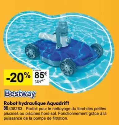 Bestway - Robot Hydraulique Aquadrift offre à 85€ sur Irrijardin