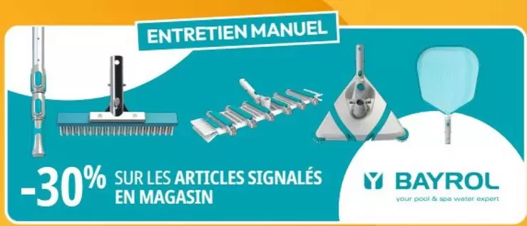 Bayrol - Sur Les Articles Singalés En Magasin offre sur Irrijardin