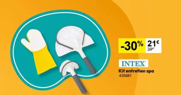 Intex - Kit Entretien Spa offre à 30€ sur Irrijardin