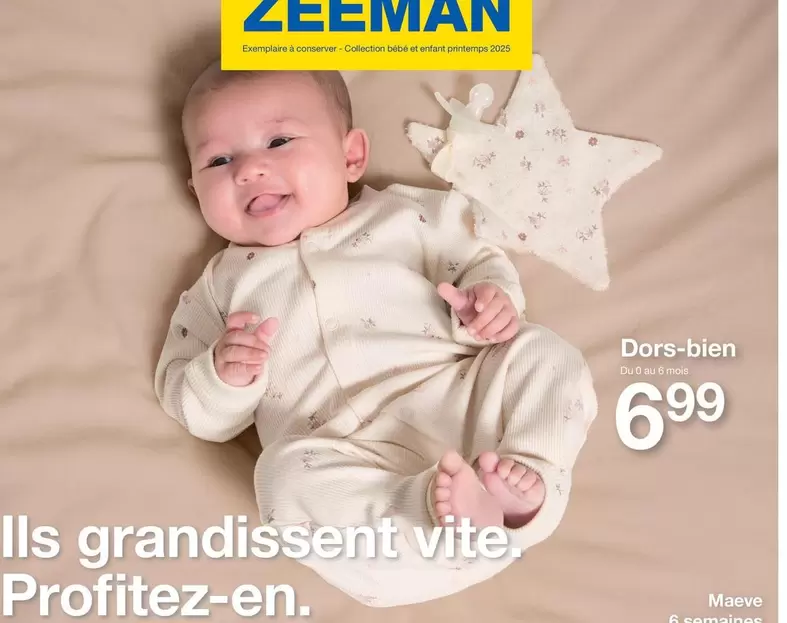 Dors-bien offre à 6,99€ sur Zeeman