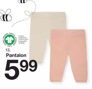 Pantalon offre à 5,99€ sur Zeeman