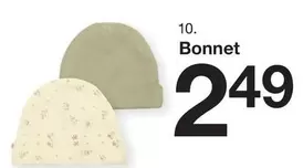 Bonnet offre à 2,49€ sur Zeeman