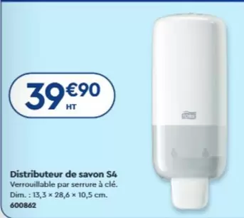 Distributeur De Savon S4 offre à 39,9€ sur Calipage