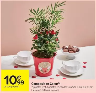 Composition Coeur offre à 10,99€ sur Carrefour Market