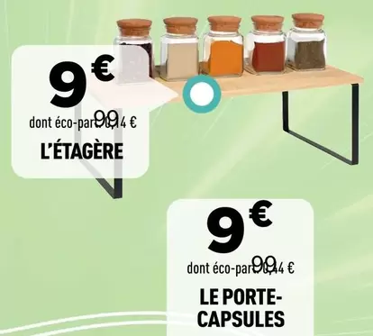 Le Porte-capsules offre à 9€ sur Centrakor