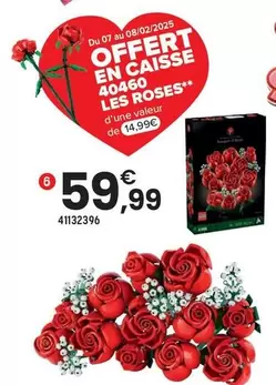 Le Bouquet De Roses offre à 59,99€ sur JouéClub