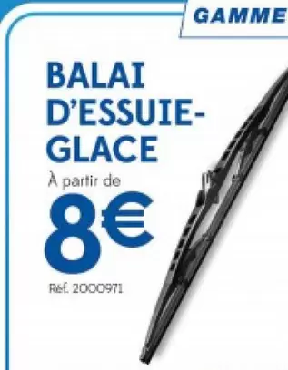 Balai D'Essuie-Glace offre à 8€ sur Point S