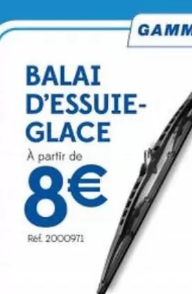 Balai D'Essuie Glace  offre à 8€ sur Point S