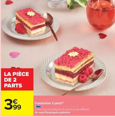 Framboisier 2 Parts offre à 3,99€ sur Carrefour Contact