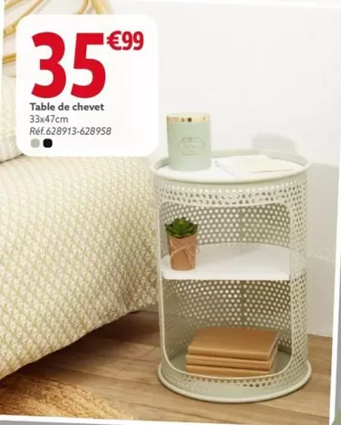 Table De Chevet offre à 35,99€ sur Gifi