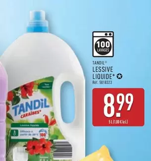 Tandil - Lessive Liquide offre à 8,99€ sur Aldi