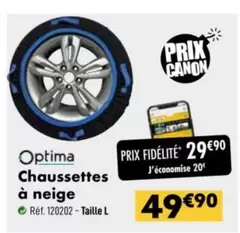 Optima - Chaussettes À Neige offre à 49,9€ sur Narbonne accessoires