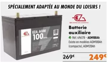 Energie Zen Alternative - Batterie Auxiliaire offre à 249€ sur Narbonne accessoires