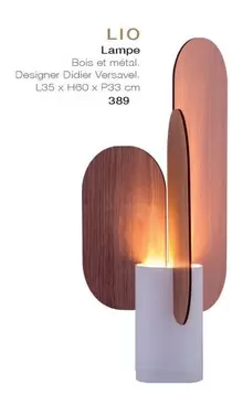 Lio Lampe offre à 389€ sur monsieur meuble