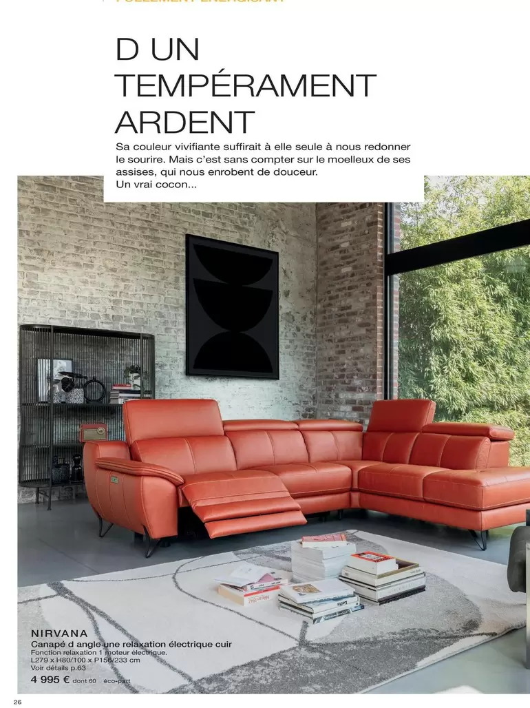 D Un Temperament Ardent offre sur monsieur meuble