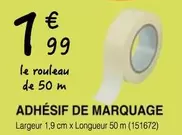 Adhésif De Marquage offre à 1,99€ sur Chretien Matériaux