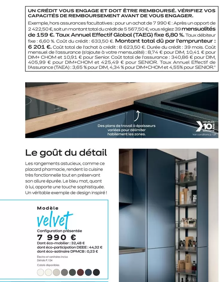 Le Goût Du Détail offre à 7990€ sur Ixina