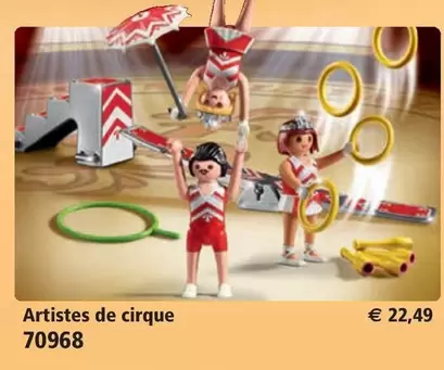 Artistes De Cirque offre à 22,49€ sur Playmobil