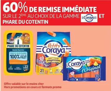 Coraya / Phara Du Cotentin - Sur La Gamme offre sur Auchan Hypermarché