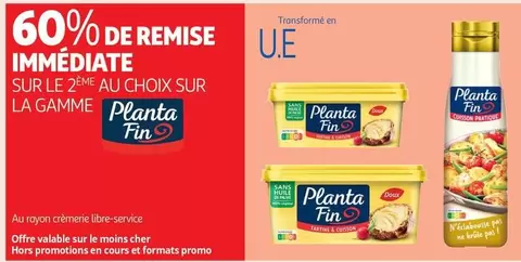 Planta Fin - Sur La Gamme offre sur Auchan Supermarché