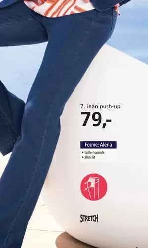 Jean Push Up offre à 79€ sur Helline