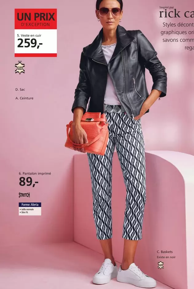 Rick Cardona - Pantalon Imprimé offre à 259€ sur Helline