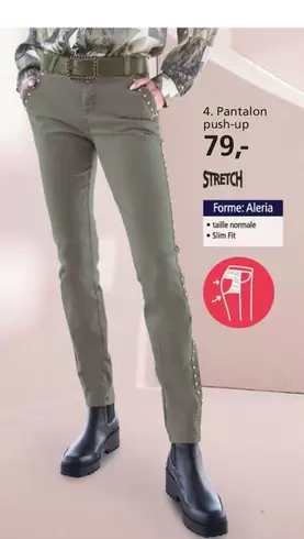  Pantalon Push-up offre à 79€ sur Helline