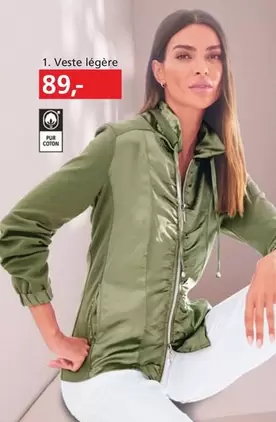 Veste Légère offre à 89€ sur Helline