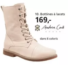 Andrea Conti - Bottines À Lacets offre à 169€ sur Helline