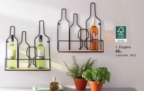 Étagère  offre à 49€ sur Helline