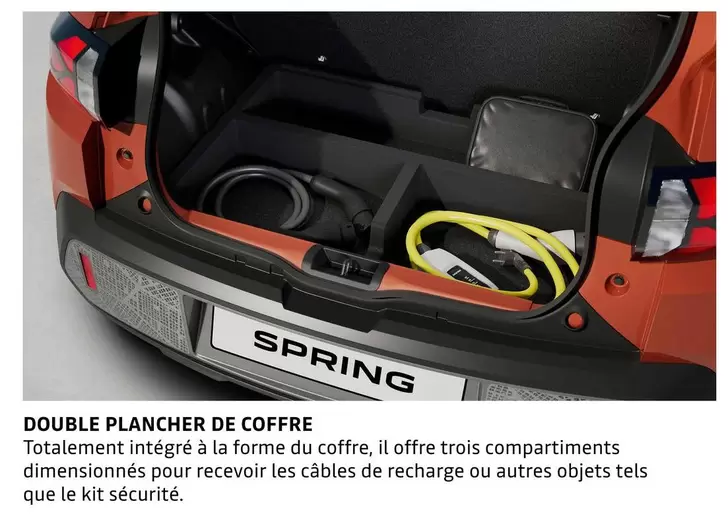 Double Plancher De Coffre offre sur Dacia