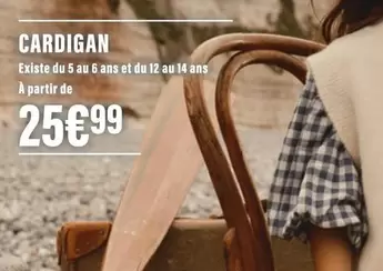 Cardigan offre à 25,99€ sur Monop'