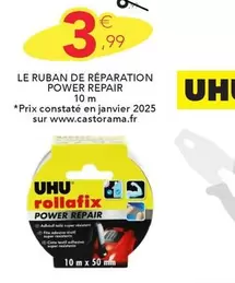 Uhu - Le Ruban De Réparation Power Repair offre à 3,99€ sur Stokomani