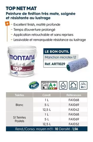 Top Net Mat  offre sur Tollens