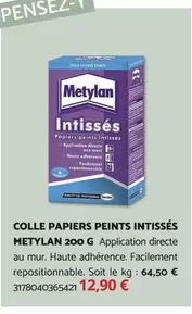 Colle Papiers Peints Intissés offre à 12,9€ sur Bricomarché