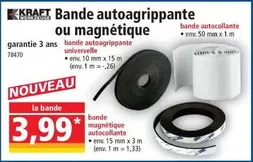 3M - Bande Autoagrippante Ou Magnétique offre à 3,99€ sur Norma