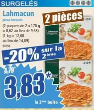 Pizza Turques offre à 4,79€ sur Norma