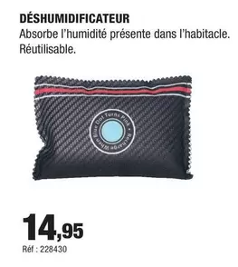 Déshumidificateur offre à 14,95€ sur Autobacs