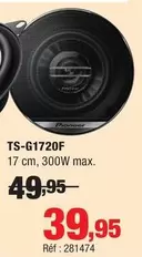 Pioneer - TS G1720F offre à 39,95€ sur Autobacs