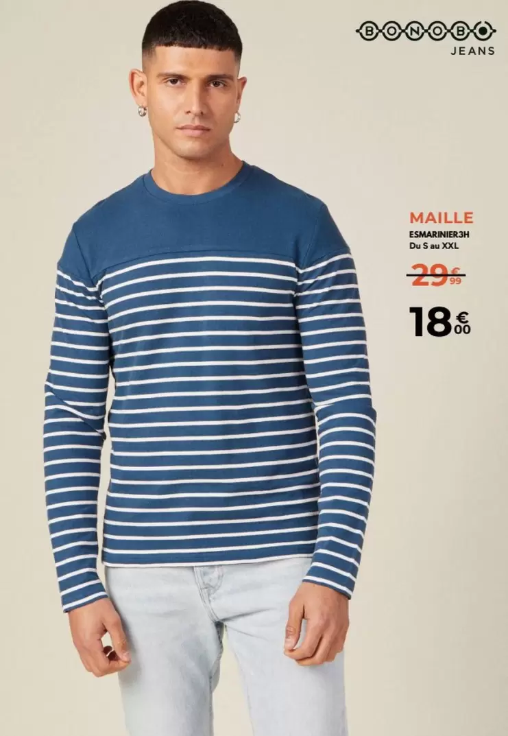 Maille -  Esmarabrisa offre à 18€ sur Cache Cache