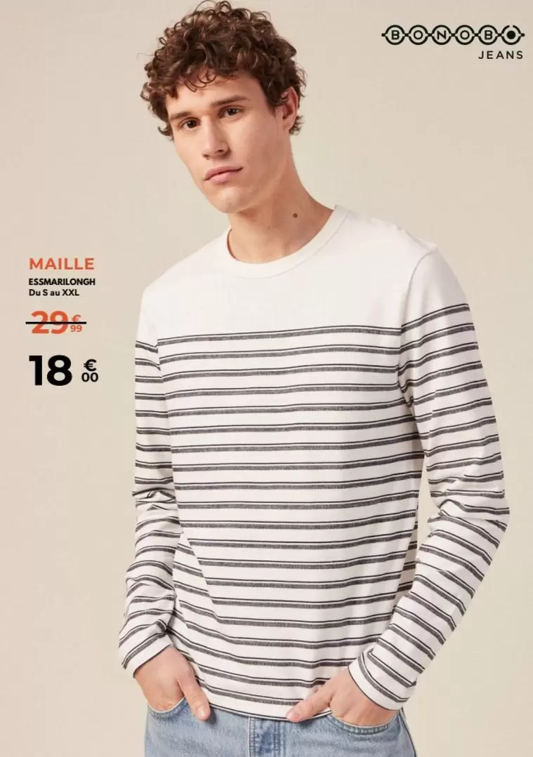 Maille - offre à 18€ sur Cache Cache