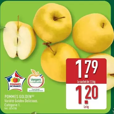 Pommes Golden offre à 1,2€ sur Aldi