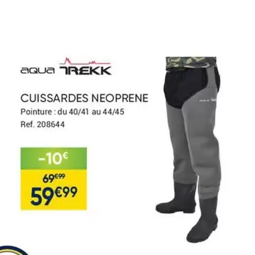 Aqua Trekk - Cuissares Neoprene offre à 59,99€ sur Pacific Pêche