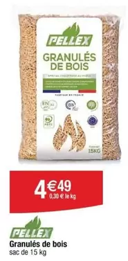 Granules De Bois offre à 4,49€ sur Cora